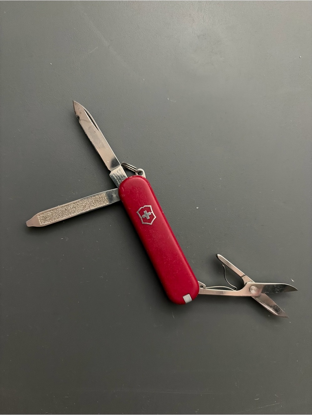 Victorinox Red Swiss Army Pocket Knife for Men Grooming